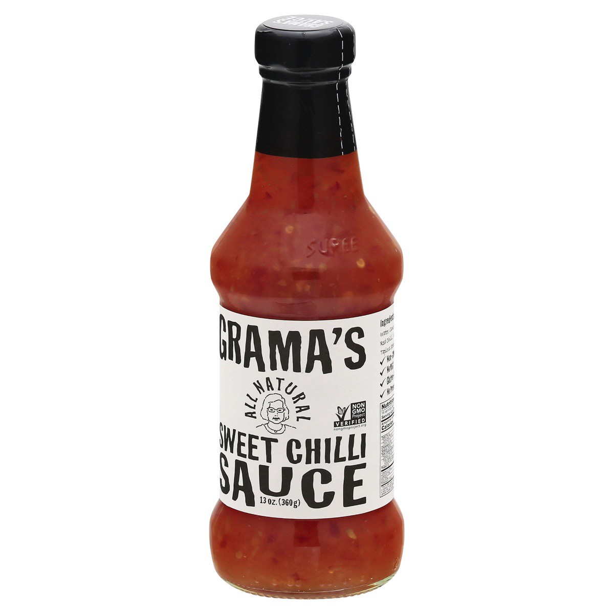 slide 3 of 9, Grama's Sweet Chilli Sauce 13 oz, 13 oz