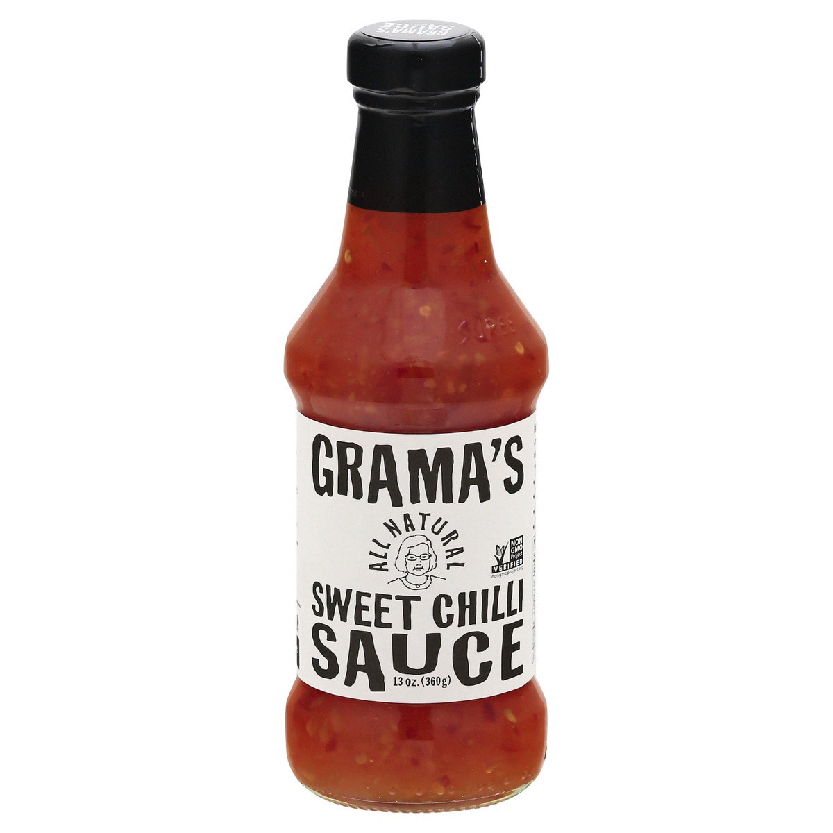 slide 1 of 9, Grama's Sweet Chilli Sauce 13 oz, 13 oz