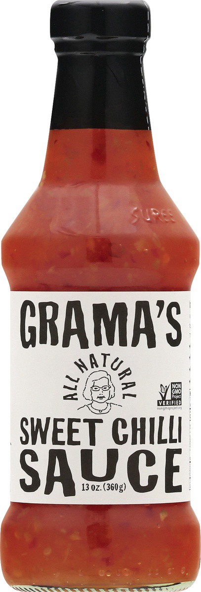 slide 6 of 9, Grama's Sweet Chilli Sauce 13 oz, 13 oz