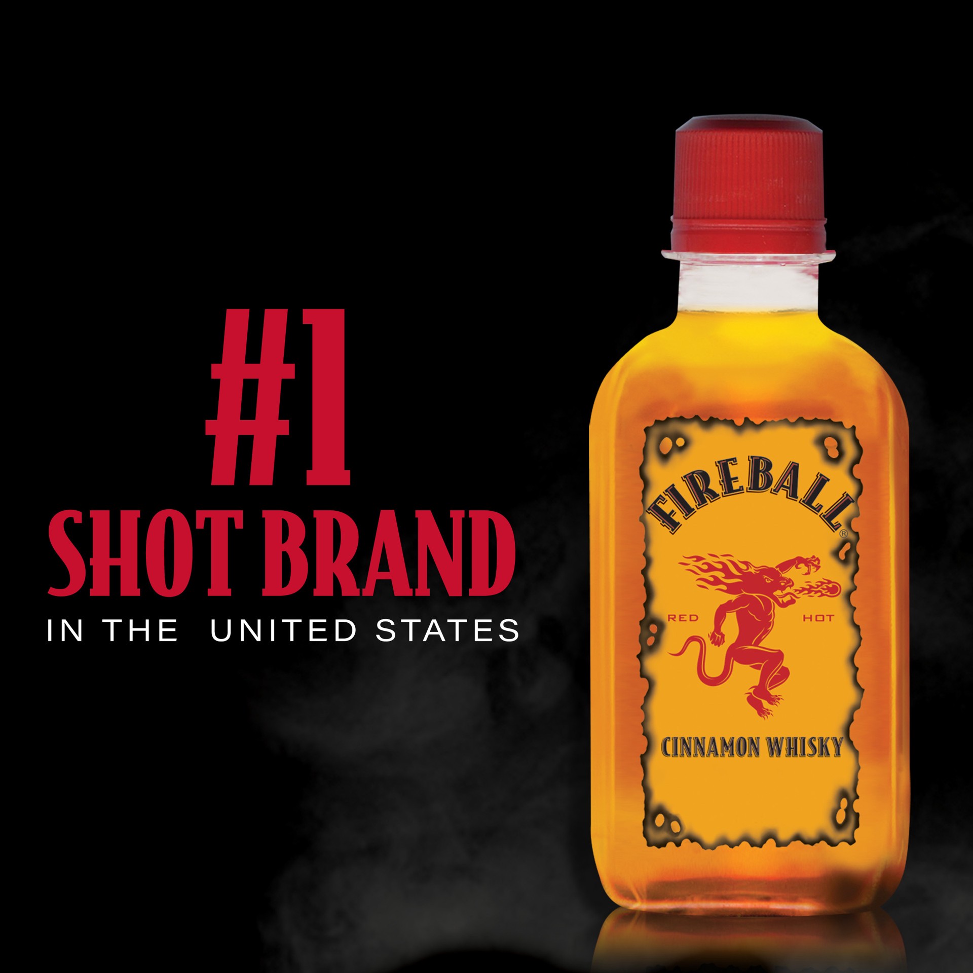 slide 3 of 5, Fireball Cinnamon Whiskey /, 100 ml