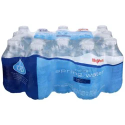 Hy-vee Natural Spring Water - 15 ct; 10 fl oz - 15 ct; 10 fl oz