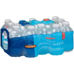 Hy-vee Natural Spring Water - 15 ct; 10 fl oz - 15 ct; 10 fl oz