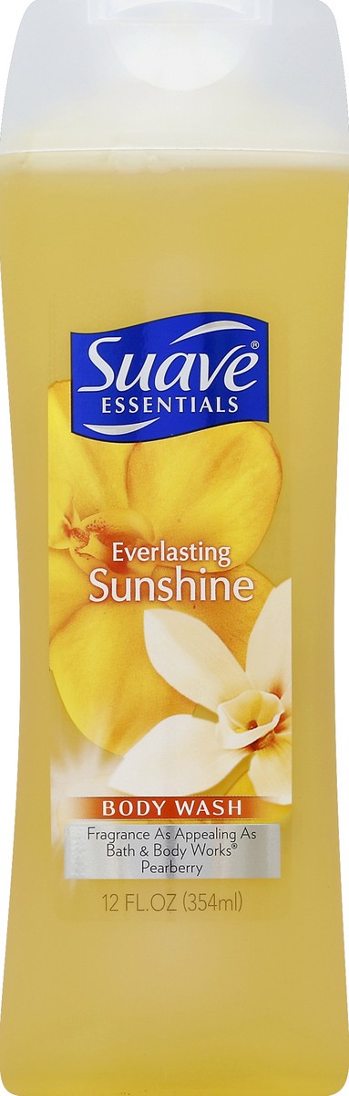 slide 5 of 6, Suave Essentials Body Wash Everlasting Sunshine, 12 fl oz