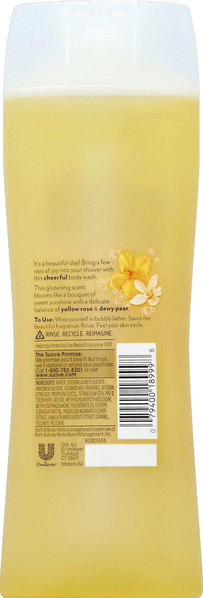 slide 6 of 6, Suave Essentials Body Wash Everlasting Sunshine, 12 fl oz