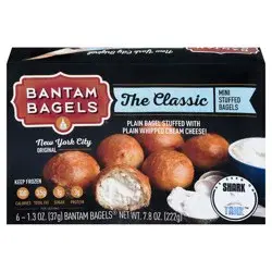 Bantam Bagels The Classic Mini Stuffed Bagels 6 ea
