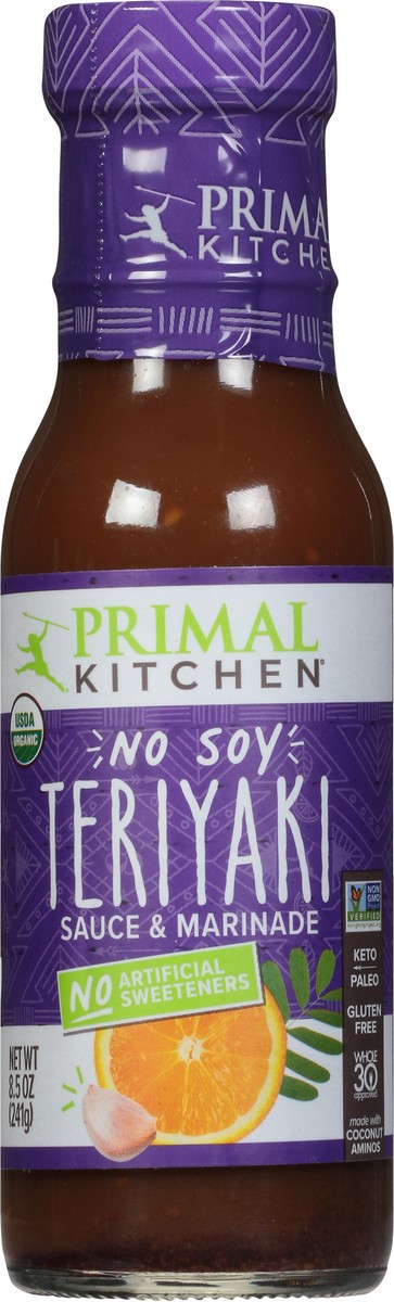 slide 5 of 9, Primal Kitchen No Soy Organic Teriyaki Sauce & Marinade 8.5 oz, 8.5 oz