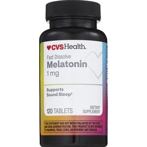 slide 1 of 1, CVS Health Melatonin 1Mg Tablets, 120 Ct, 120 ct