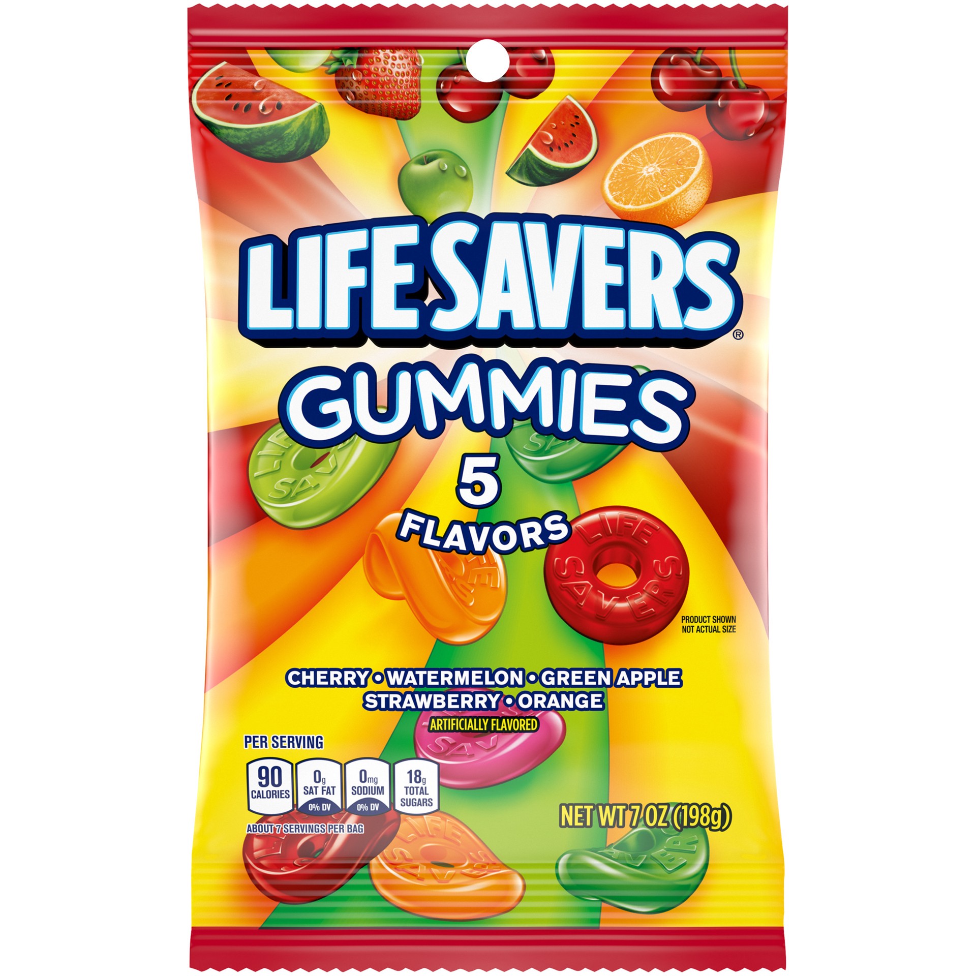 slide 1 of 7, Life Savers Lifesaver Gummis® variety fruits, 