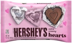 Hershey's Milk Chocolate, Hearts, Extra Creamy, Solid