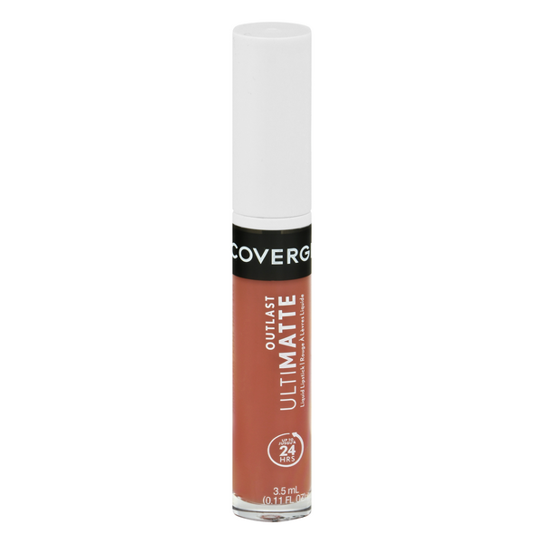 slide 1 of 1, Covergirl Outlast Ultimatte Liquid Lipstick, Spritz Blitz 110, 0.11 fl oz