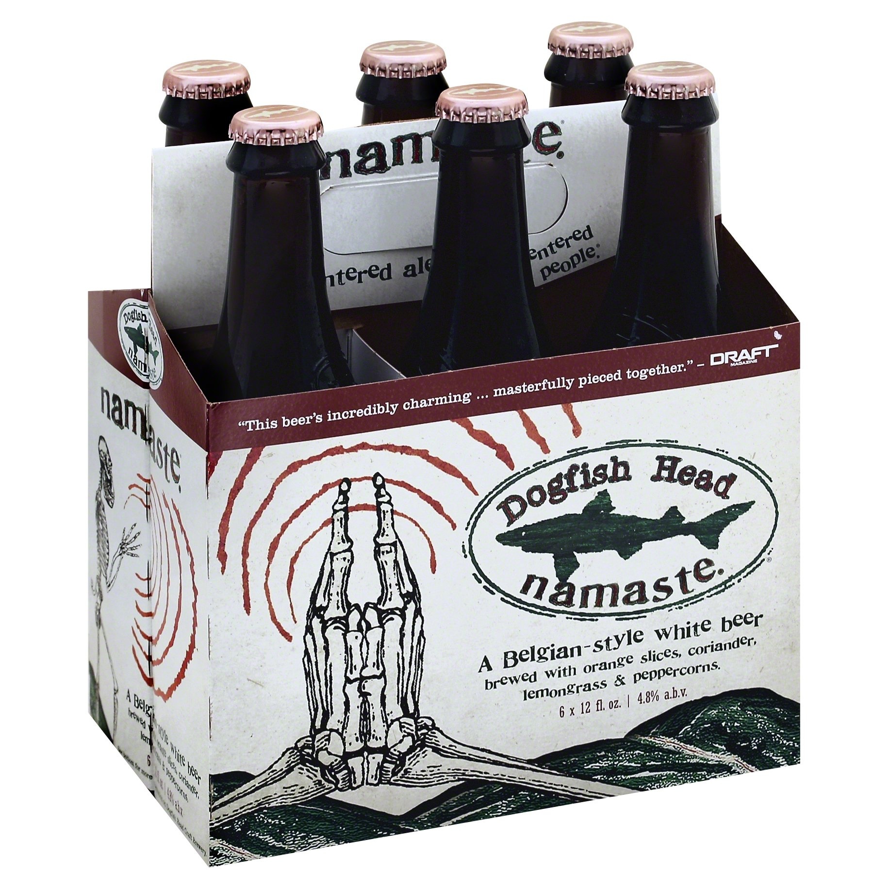 slide 1 of 1, Dogfish Head Namaste, 6 ct; 12 fl oz