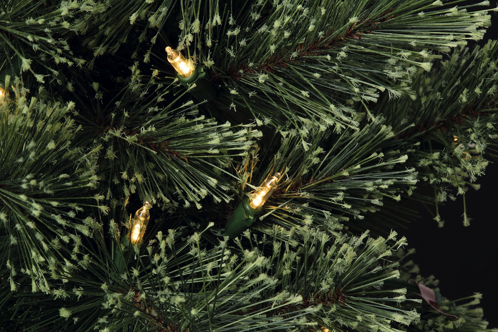 slide 7 of 9, 7ft. Pre-Lit Cashmere Pencil Artificial Christmas Tree, Warm White Led Lights By Ashland, 7 ft