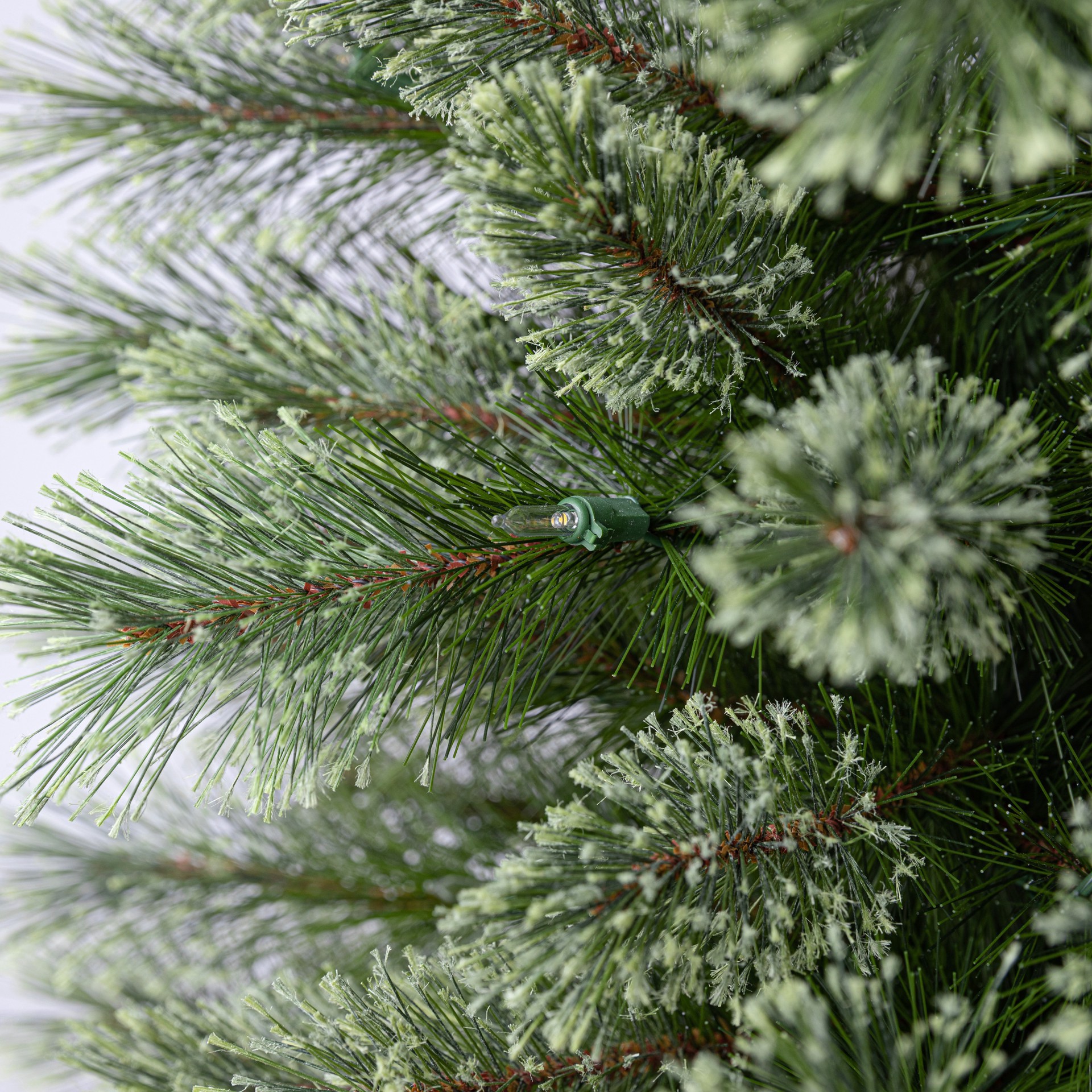 slide 9 of 9, 7ft. Pre-Lit Cashmere Pencil Artificial Christmas Tree, Warm White Led Lights By Ashland, 7 ft