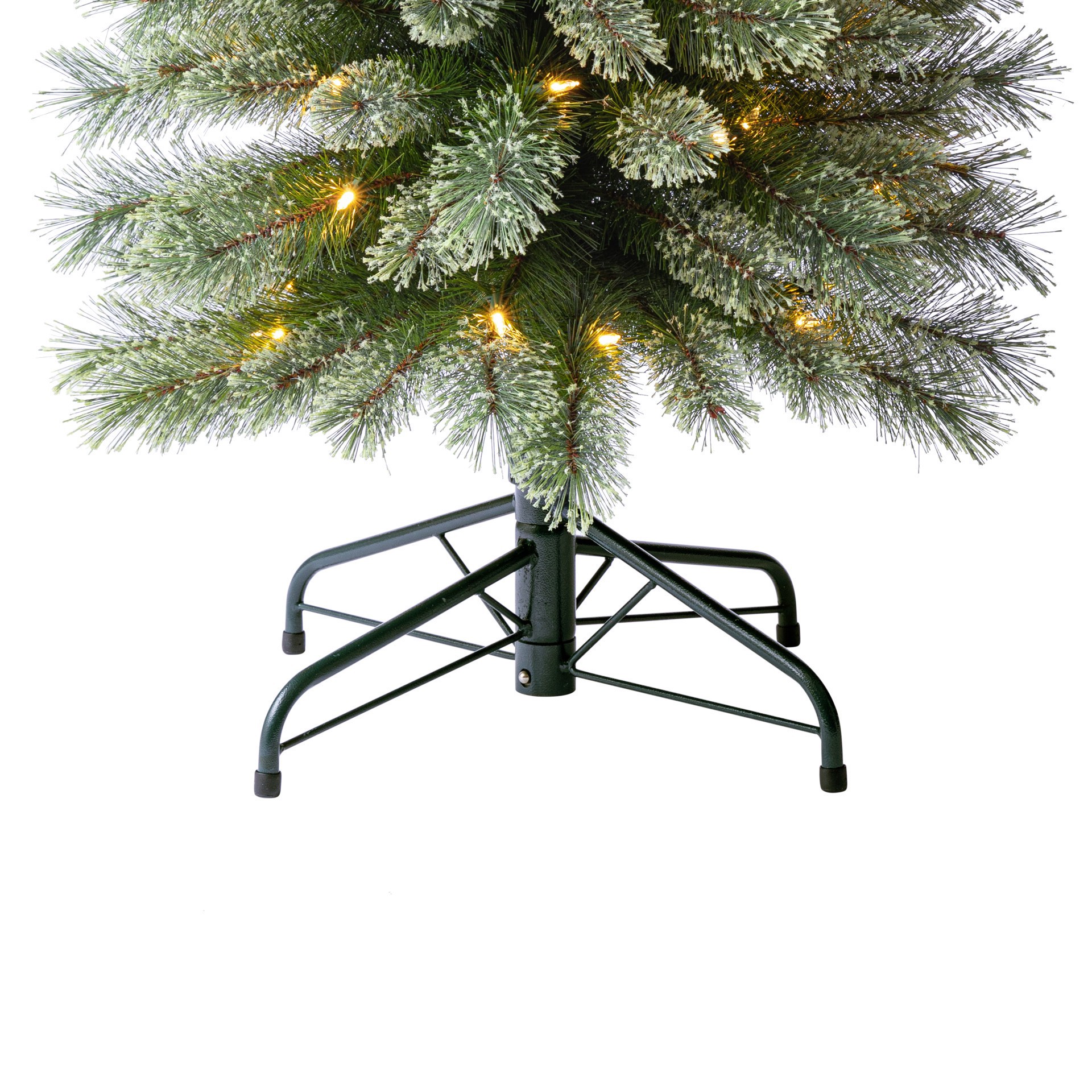 slide 4 of 9, 7ft. Pre-Lit Cashmere Pencil Artificial Christmas Tree, Warm White Led Lights By Ashland, 7 ft