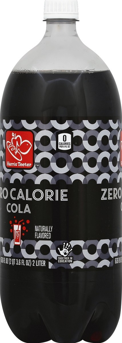 slide 4 of 4, Harris Teeter Zero Calorie Cola - 2 liter, 2 liter