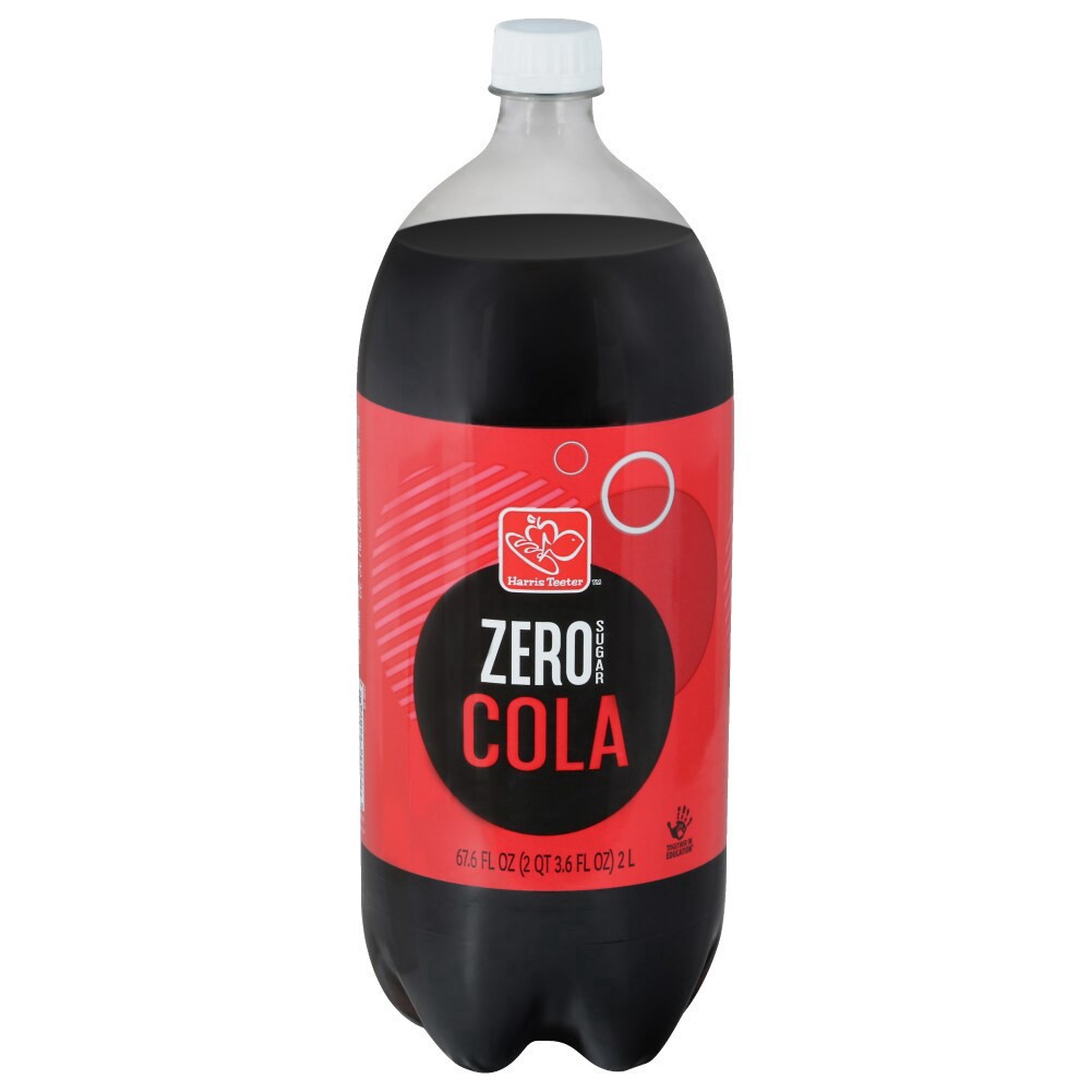 slide 1 of 4, Harris Teeter Zero Calorie Cola - 2 liter, 2 liter