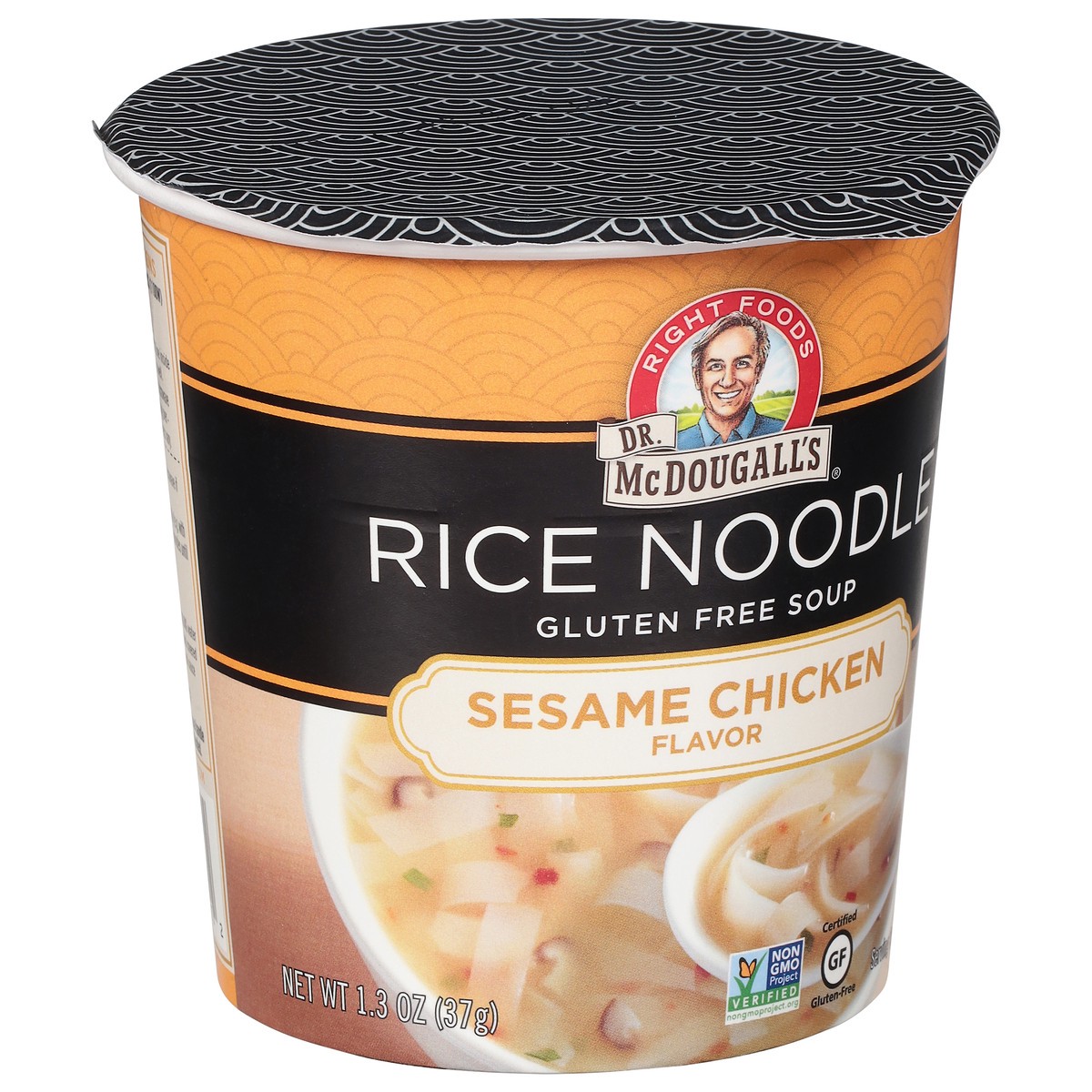 slide 2 of 9, Dr. McDougall's Sesame Chicken Flavor Rice Noodles 1.3 oz, 1.3 oz