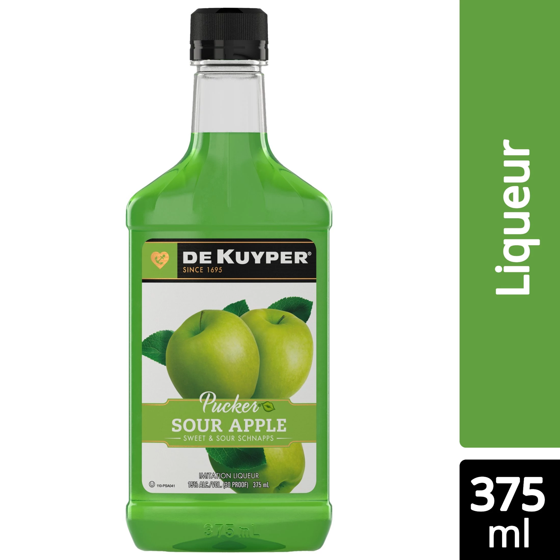slide 1 of 2, DeKuyper National Wine Dekuyper Apple Pucker, 375 ml