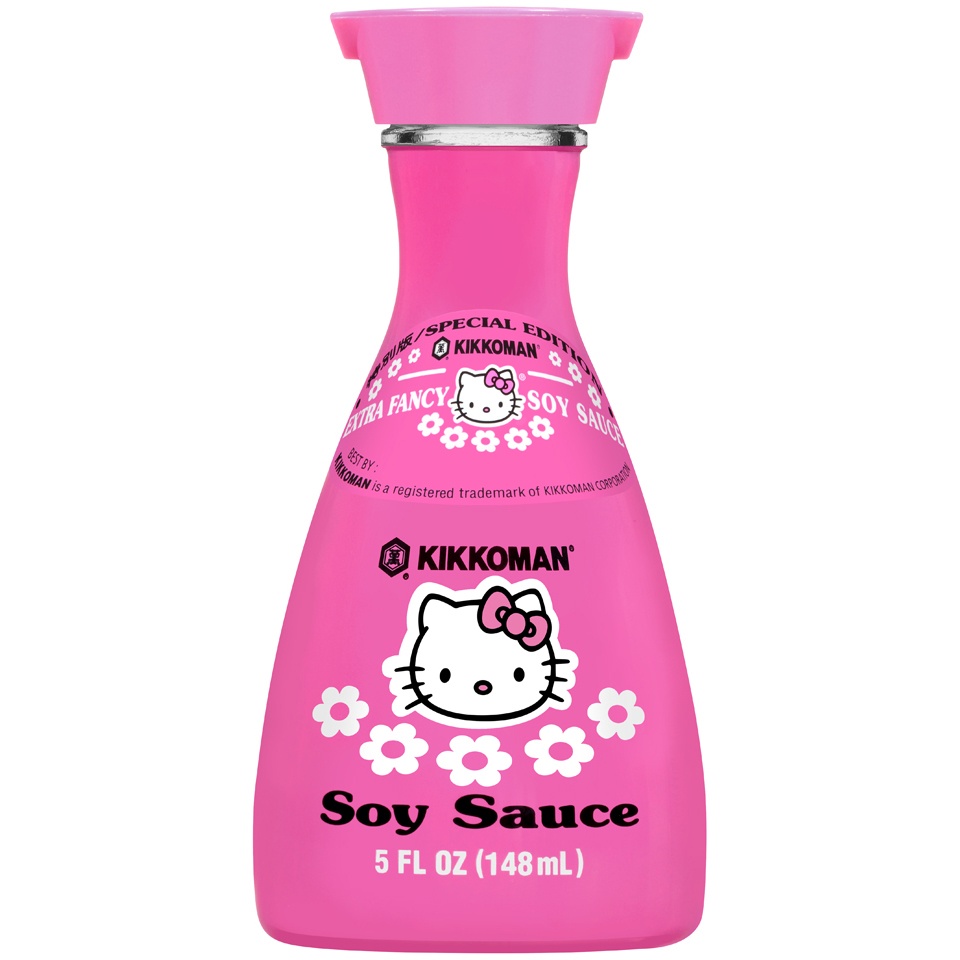 slide 1 of 8, Kikkoman Hello Kitty Soy Sauce, 5 oz