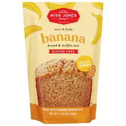 Miss Jones Baking Co. Gluten-Free Banana Bread & Muffin Mix 12.35 oz