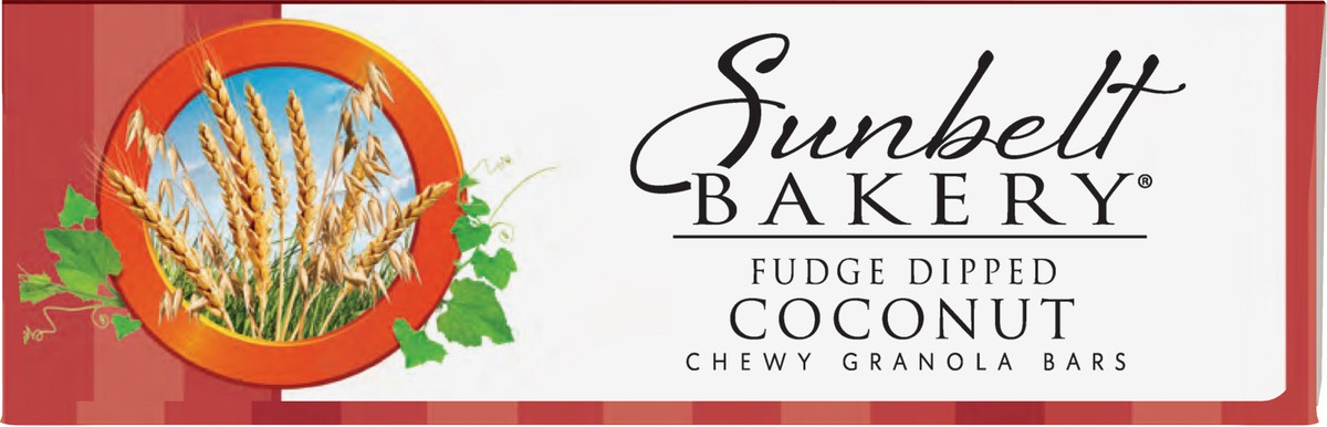 slide 4 of 9, Sunbelt Bakery Fudge Dipped Coconut Granola Bars 10ct, 10 ct
