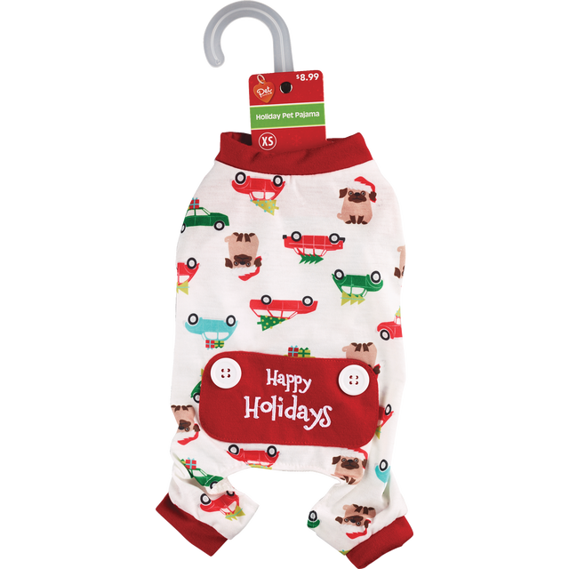slide 1 of 1, Xm Pajamas Doggie & Car Asst, 1 ct