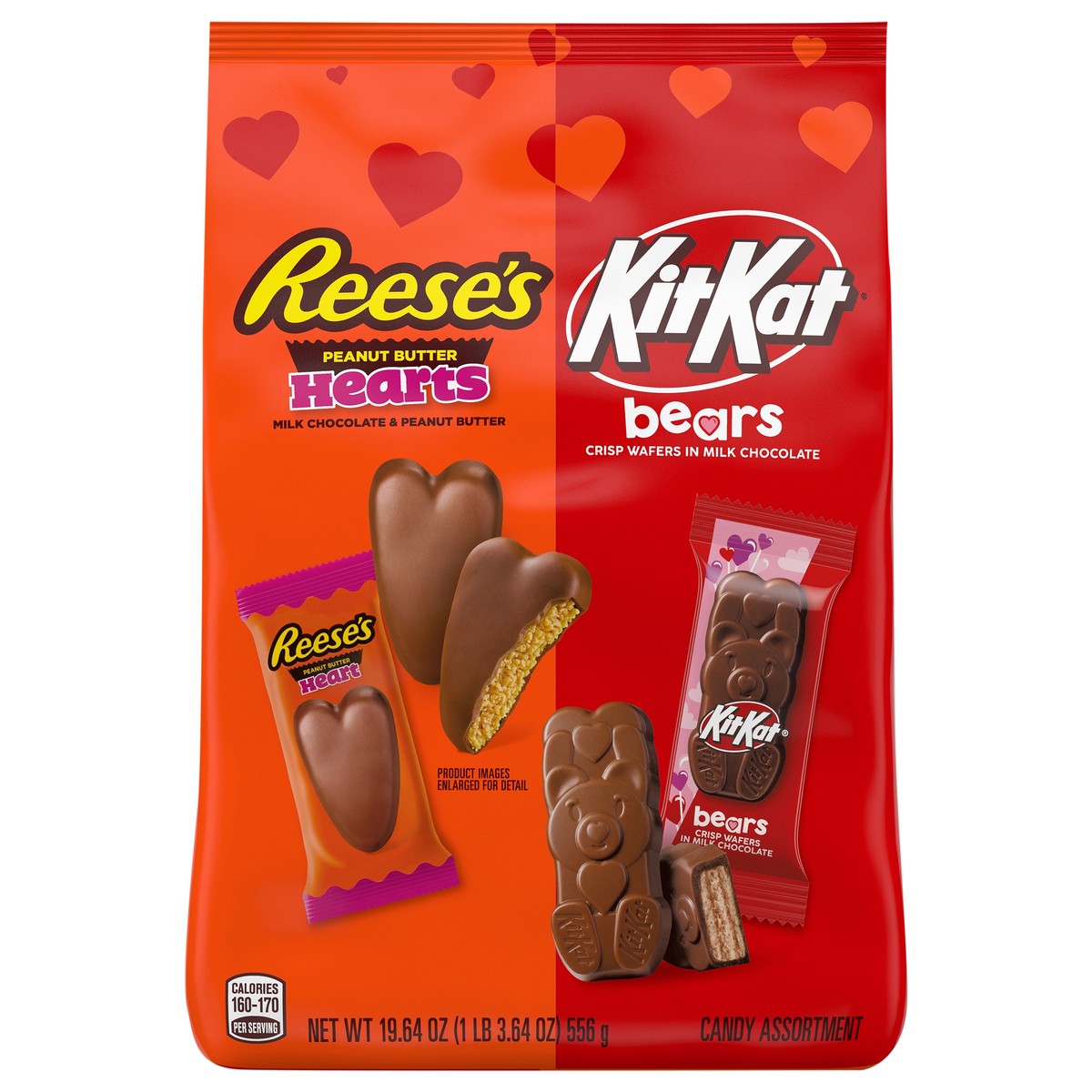 Hershey's Valentine's Reese's / Kit Kat Seasonal Shapes 19.6 oz | shipt