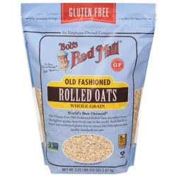 Bob's Red Mill Whole Grain Old Fashioned Rolled Oats 3.25 lb