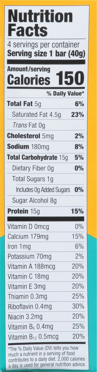 slide 10 of 13, FULFIL Chocolate Salted Caramel Flavored Protein Bars, 1.41 oz (4 Count), 4 ct