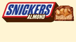 Snickers Chocolate Candy Bars, Almond, Full Size, 1.76 oz, 24-count