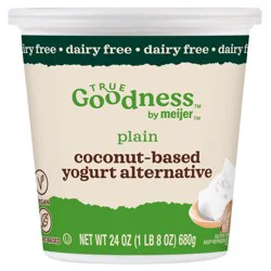 True Goodness Coconut Milk Yogurt, Plain