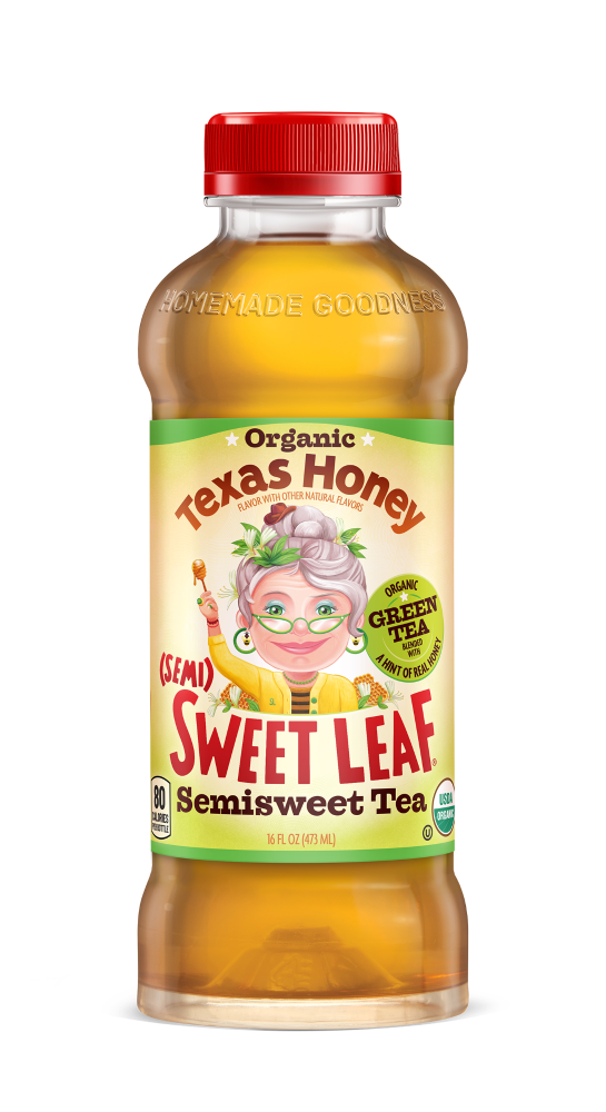 slide 1 of 1, SweetLeaf Organic Texas Honey Semisweet Tea, 16 fl oz
