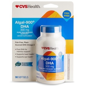 slide 1 of 1, CVS Health Algal-900 DHA Softgels, 90 ct