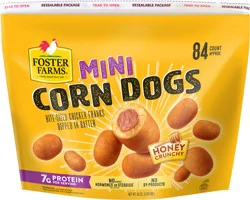 Foster Farms Mini Honey Crunchy Corn Dogs 56 oz