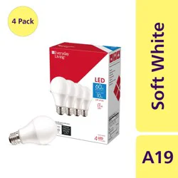 Everyday Living 10W A19 LED Light Bulbs