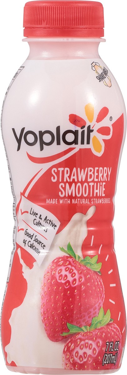 slide 8 of 13, Yoplait Strawberry Smoothie 7 fl oz, 7 fl oz