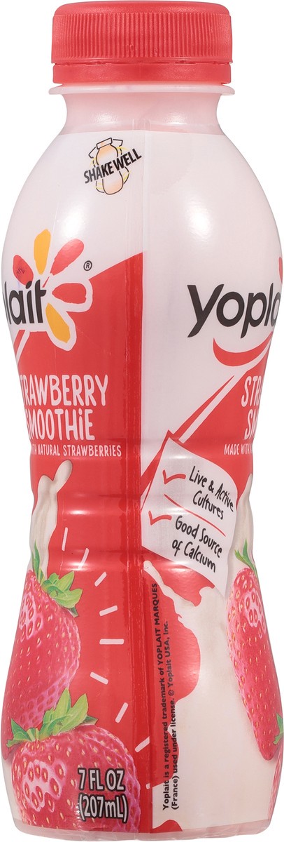 slide 3 of 13, Yoplait Strawberry Smoothie 7 fl oz, 7 fl oz