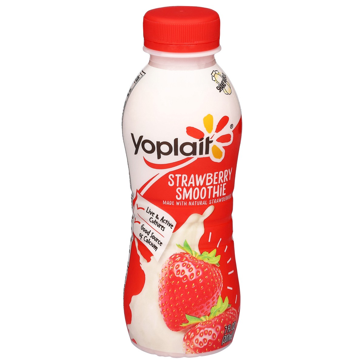 slide 1 of 13, Yoplait Strawberry Smoothie - 7 fl oz, 7 fl oz
