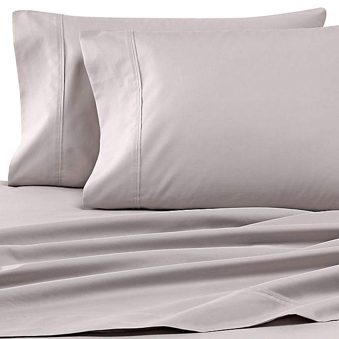 slide 1 of 1, Wamsutta Dream Zone 500-Thread-Count PimaCott Queen Sheet Set - Grey, 1 ct