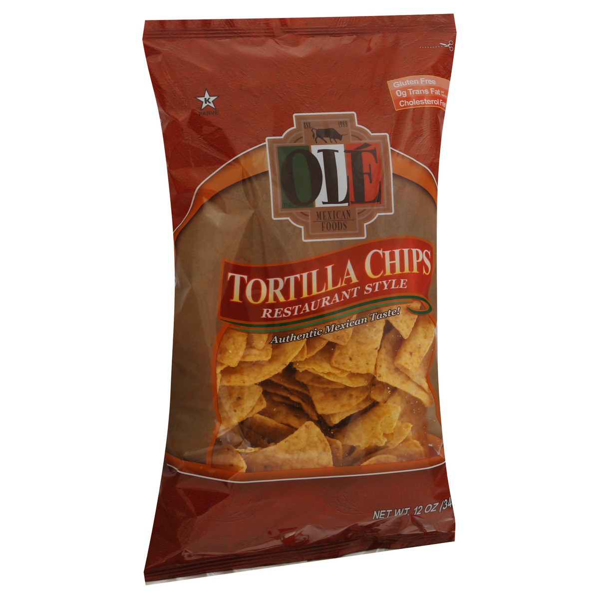 slide 3 of 11, Olé Mexican Foods Restaurant Style Tortilla Chips 12 oz, 12 oz