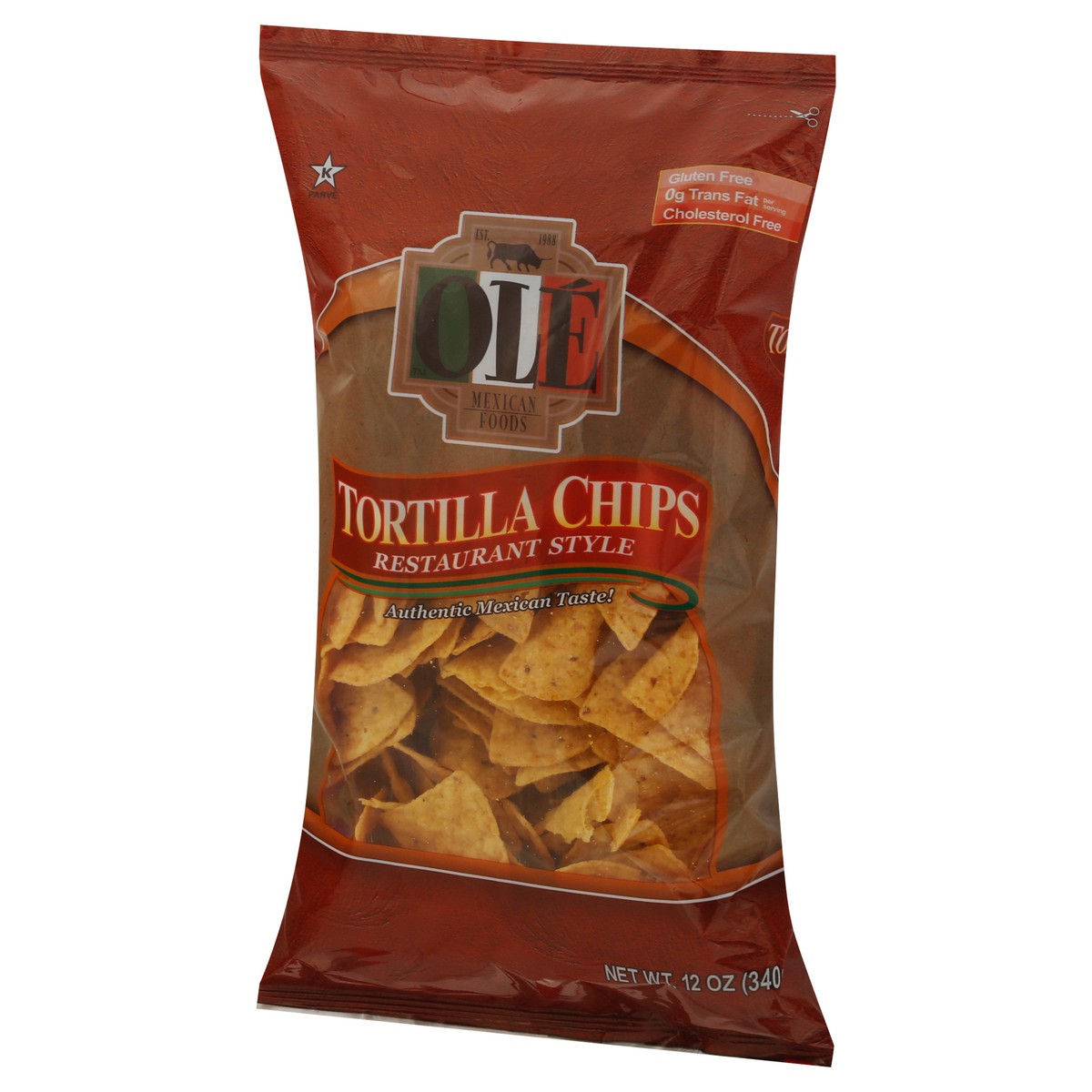 slide 11 of 11, Olé Mexican Foods Restaurant Style Tortilla Chips 12 oz, 12 oz