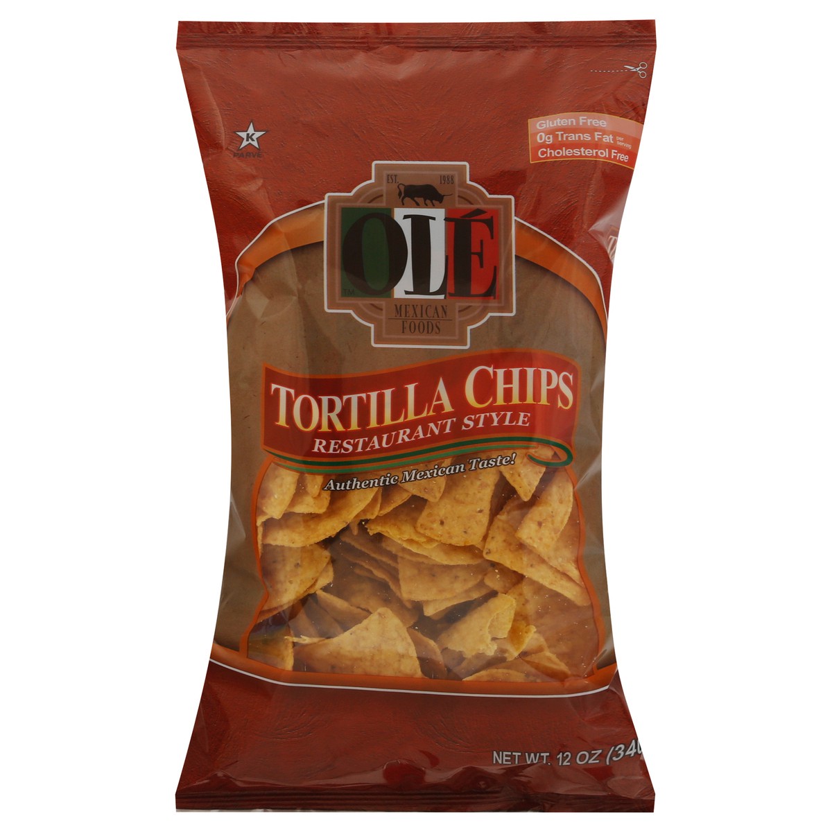 slide 8 of 11, Olé Mexican Foods Restaurant Style Tortilla Chips 12 oz, 12 oz