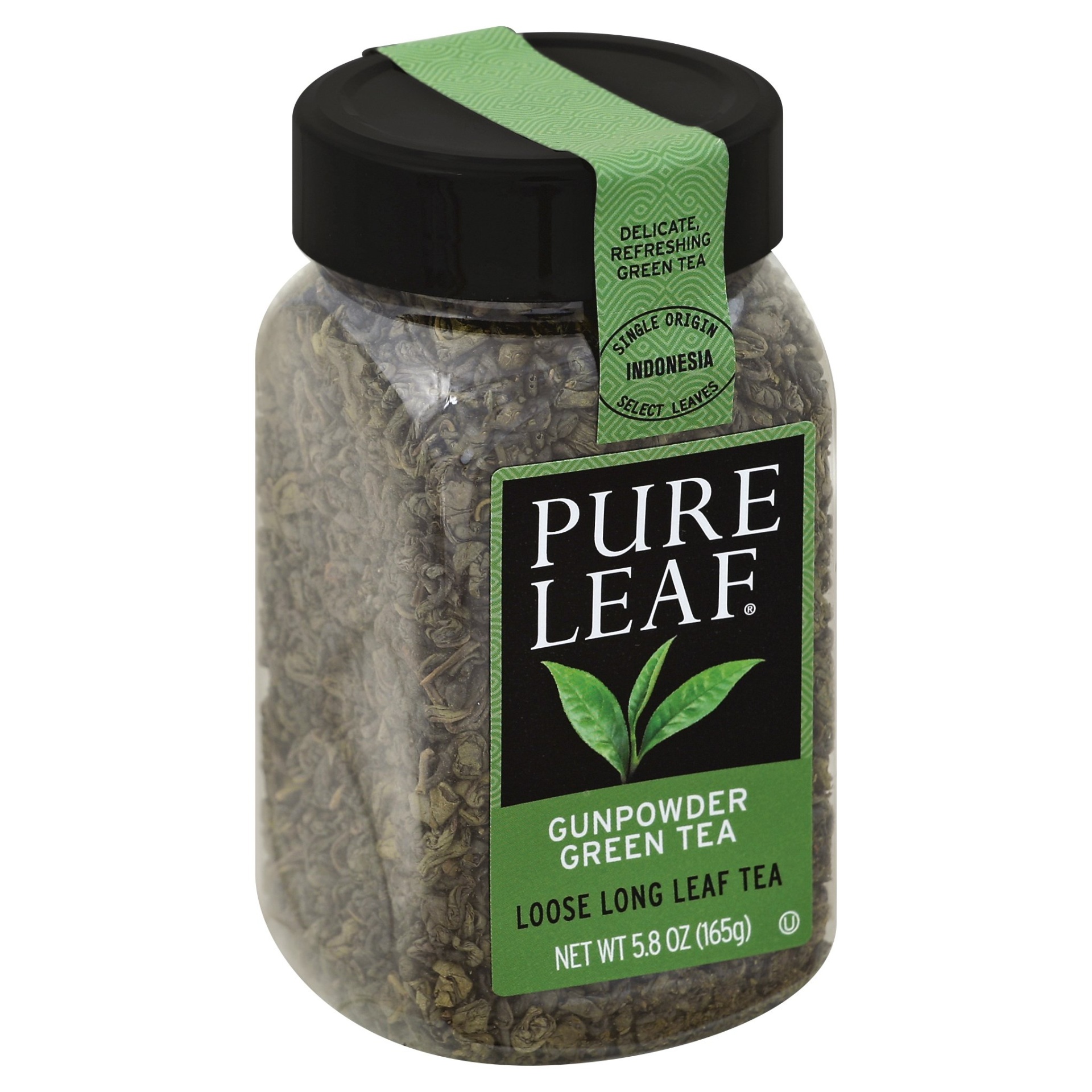 slide 1 of 3, Pure Leaf Gunpowder Green Tea Loose Long Leaf, 5.8 oz