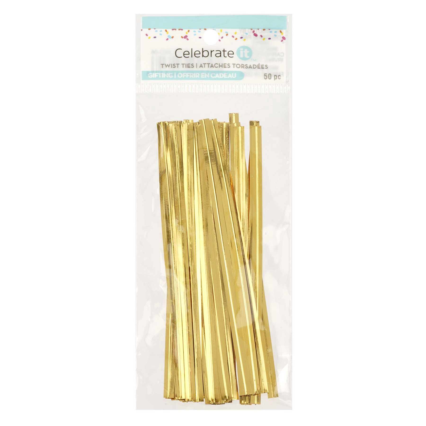 slide 2 of 4, Twist Ties By Celebrate It, 50ct., 50 ct