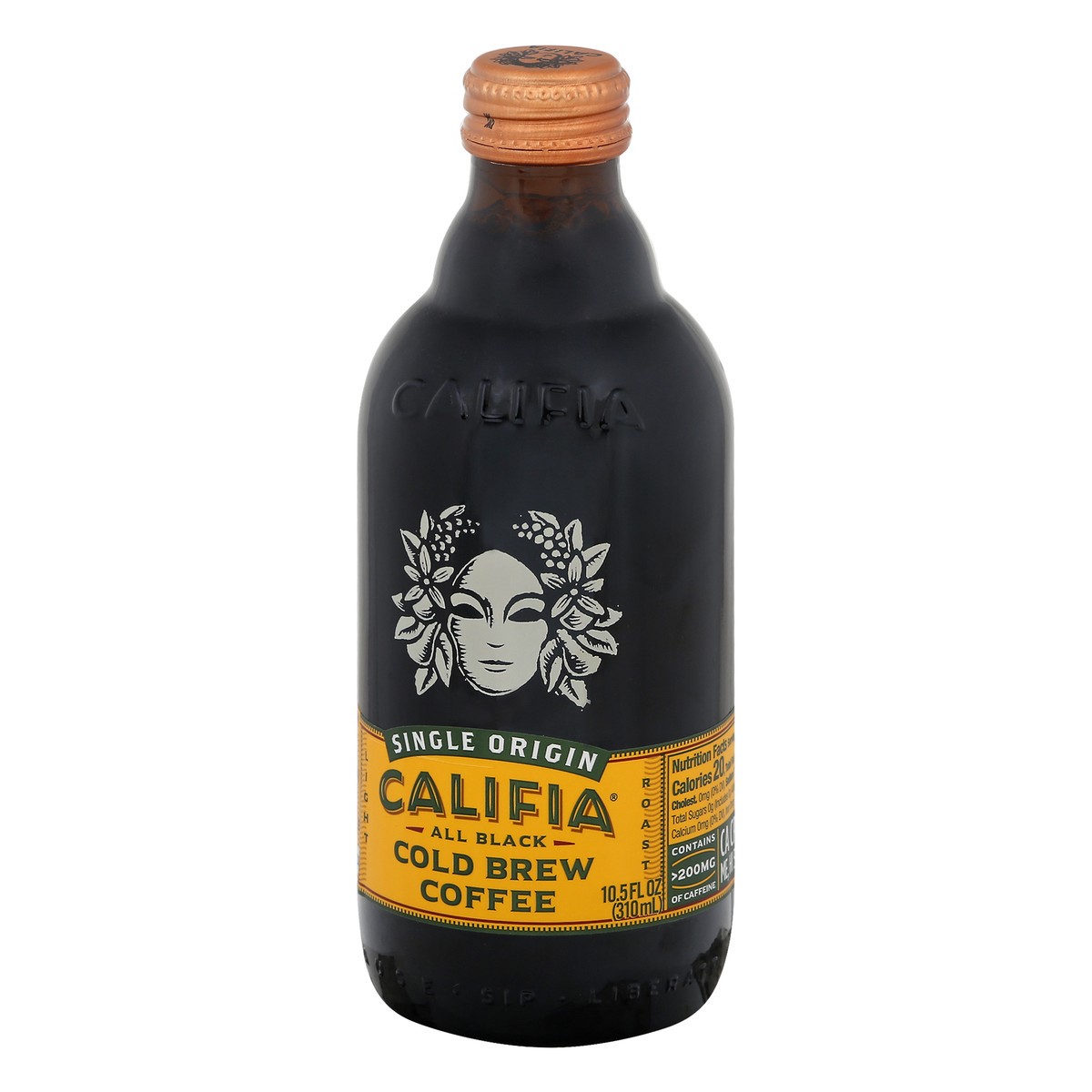 slide 10 of 12, Califia Farms Cold Brew Light Roast All Black Coffee 10.5 oz, 10.5 oz