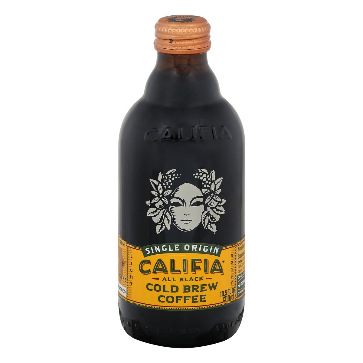 slide 1 of 12, Califia Farms Cold Brew Light Roast All Black Coffee 10.5 oz, 10.5 oz