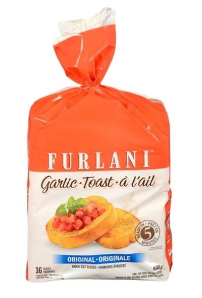 slide 1 of 1, Furlani Garlic Toast, 225 oz