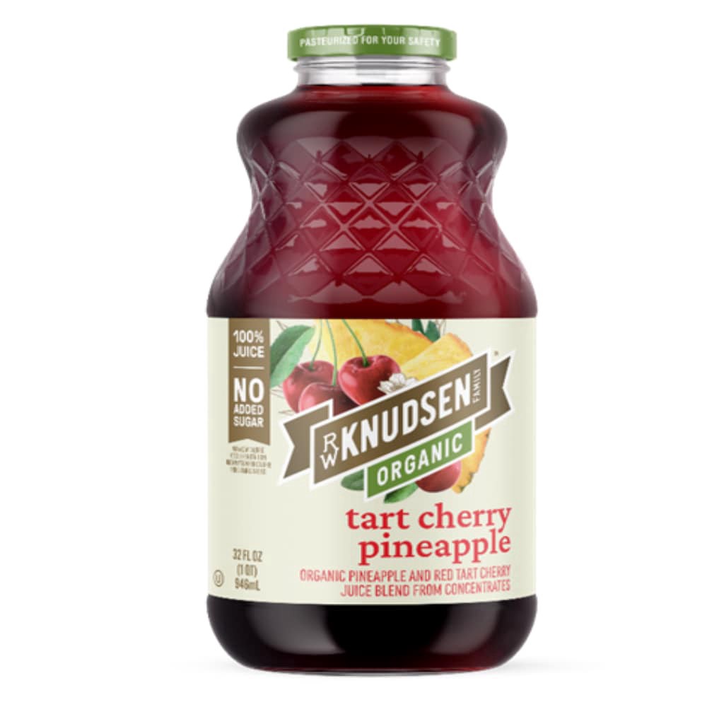 slide 1 of 2, RW Knudsen Family Pineapple Tart Cherry 100% Juice 32 fl oz, 32 fl oz