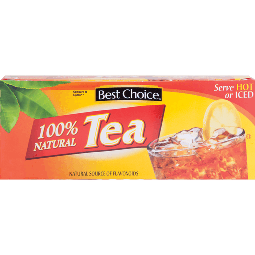 slide 1 of 1, Best Choice Family Size Tea Bags, 24 ct