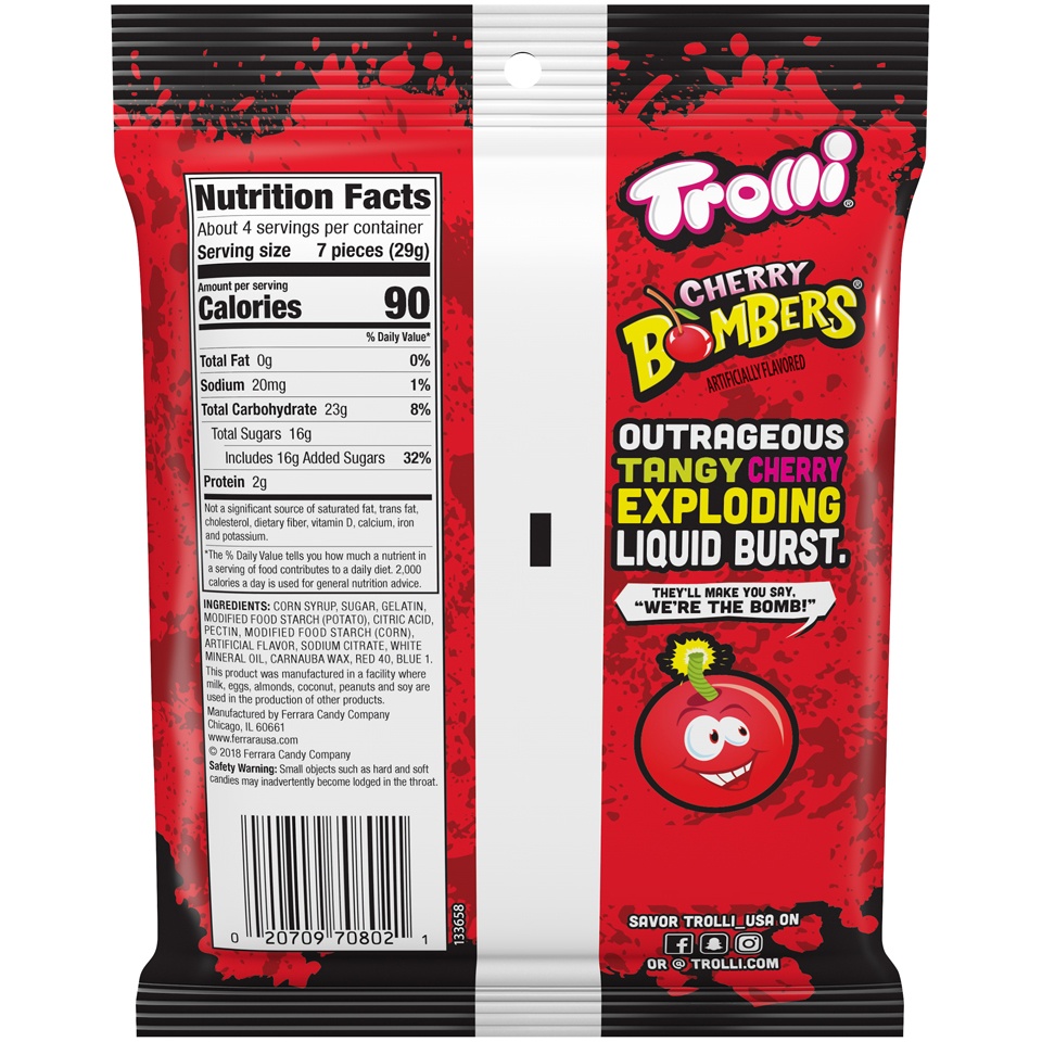 Trolli Cherry Bombers 4.25 oz Shipt